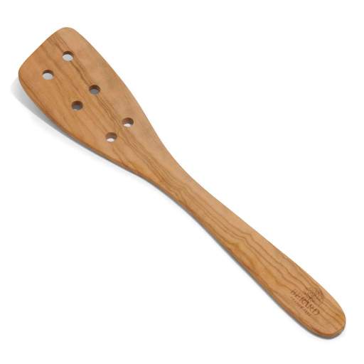 Berard - Spatula Curved w/6 holes 32cm/12.5", Olivewood - Limolin 