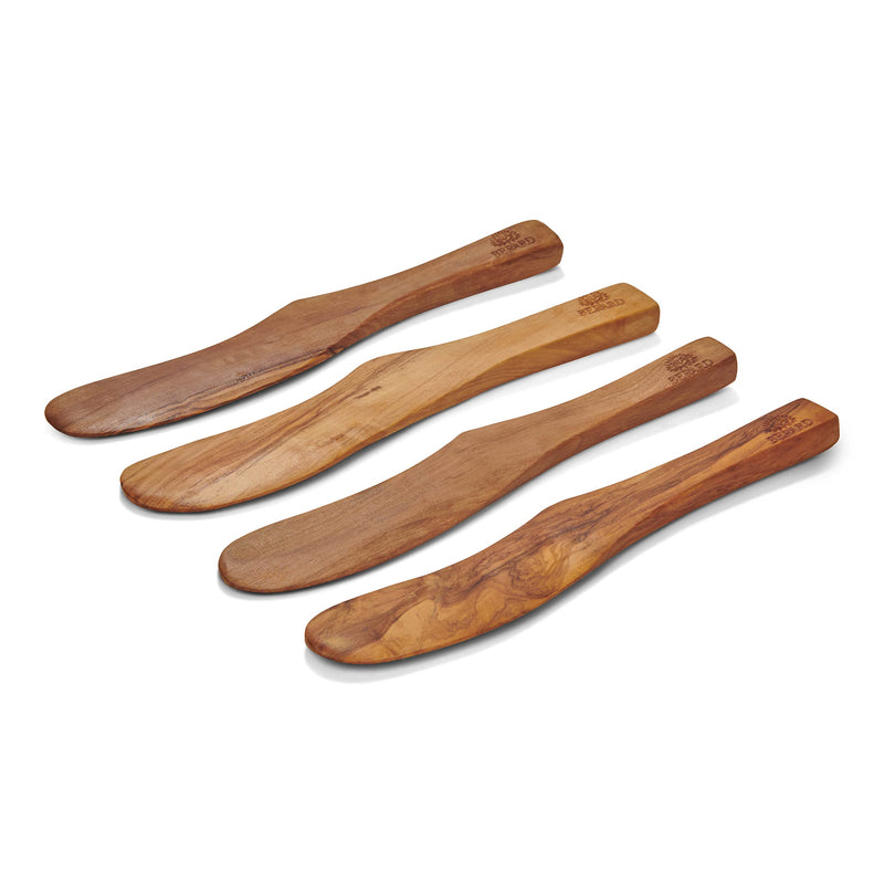 Berard - Spreader Set 17.5cm/7", Olivewood 4pc Set - Limolin 