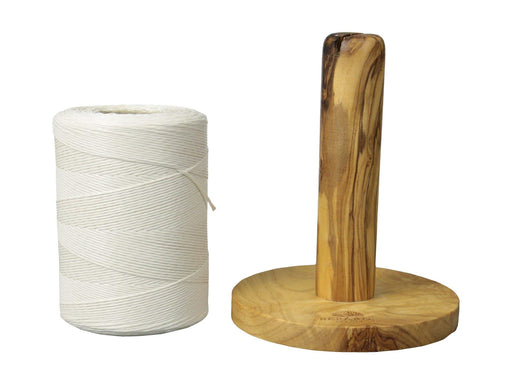 Berard - Twine Holder w/Cutter 9x11.5cm/3.5x4.5", Olivewood - Limolin 