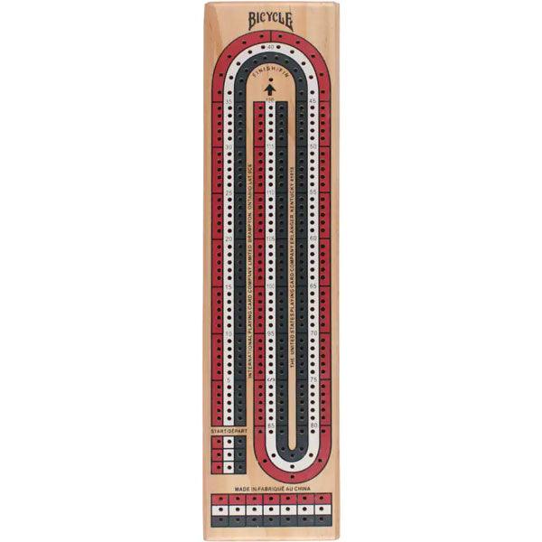 Bicycle - Cribbage Board - 3 Track - Color (Ea) - Limolin 