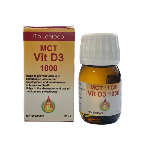 Bio Lonreco - MCT Vit D3 30ml - Limolin 