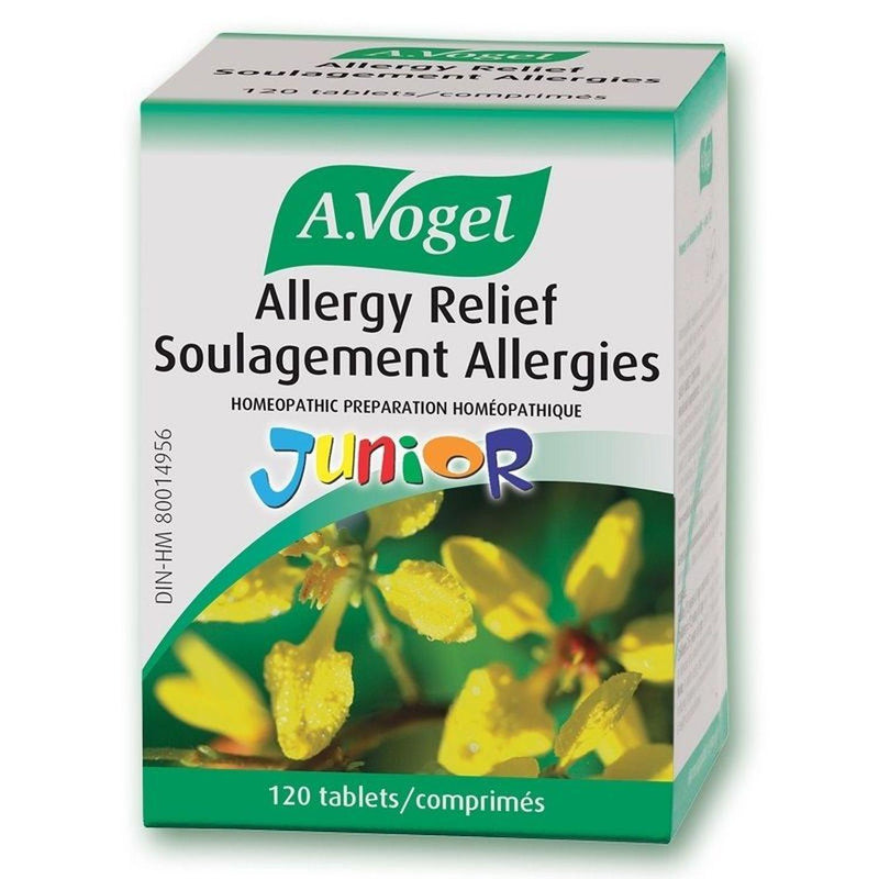 BioForce - AVogel Remedies - Allergy Relief - Junior - Allergies - 120 Tabs - Limolin 