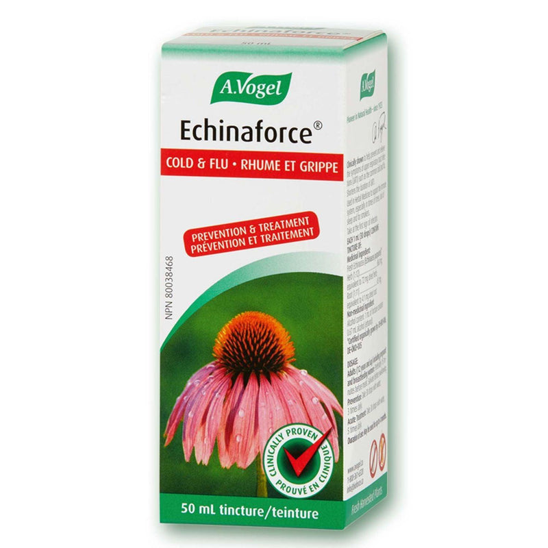 BioForce - AVogel Remedies - Echinaforce - Cold & Flu - 50ml - Limolin 