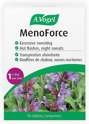 BioForce - AVogel Remedies, MENOFORCE - HOT FLASHES, 90 TABS - Limolin 