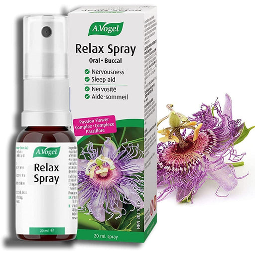 BioForce - AVogel Remedies, Relax Oral Spray - Nervousness, 20ml - Limolin 