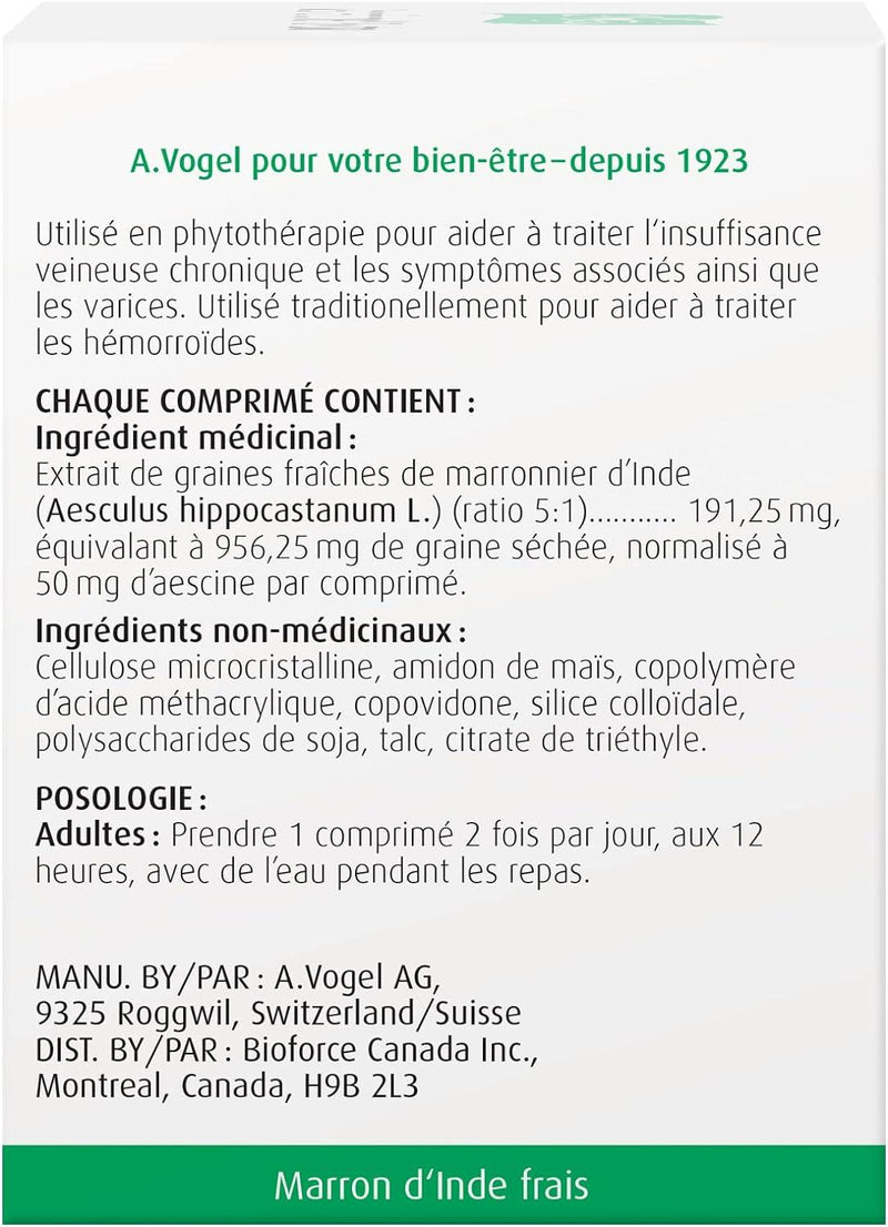 BioForce - AVogel Remedies, VENAFORCE EXTRA - VEinS, LEGS, 30 TABS - Limolin 