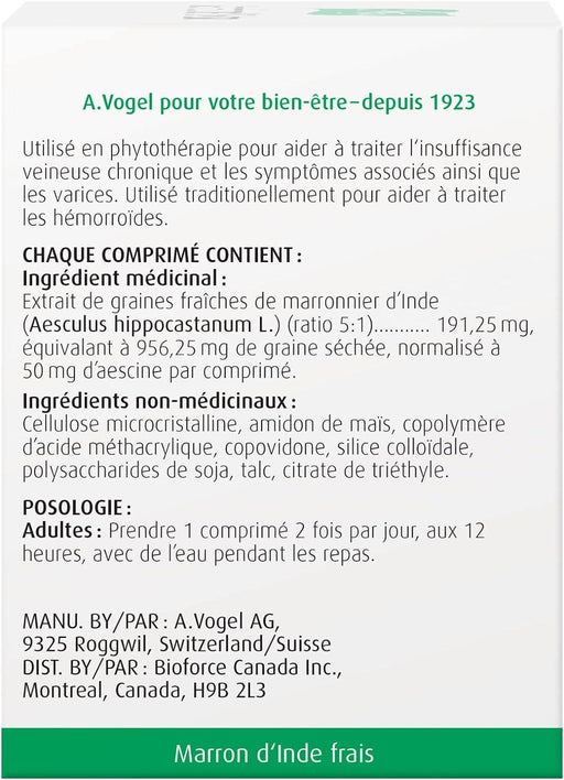 BioForce - AVogel Remedies, VENAFORCE EXTRA - VEinS, LEGS, 30 TABS - Limolin 