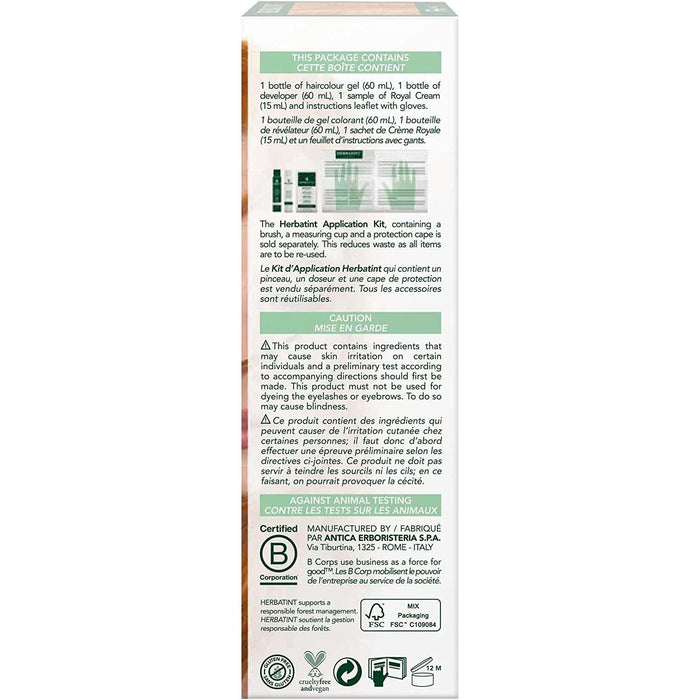 BioForce - Herbatint - Permanent Hair Color - Ff6 Orange - 135ml - Limolin 