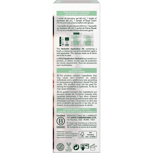 BioForce - Herbatint - Permanent Hair Color - N3 Dark Chestnut - 135ml - Limolin 