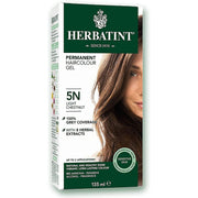 BioForce - Herbatint - Permanent Hair Color - N5 Light Chestnut - 135ml - Limolin 