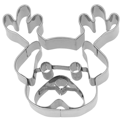 Birkmann - Cookie Cutter - Christmas Pug Cookie Cutter W/Internal Detailing - Limolin 