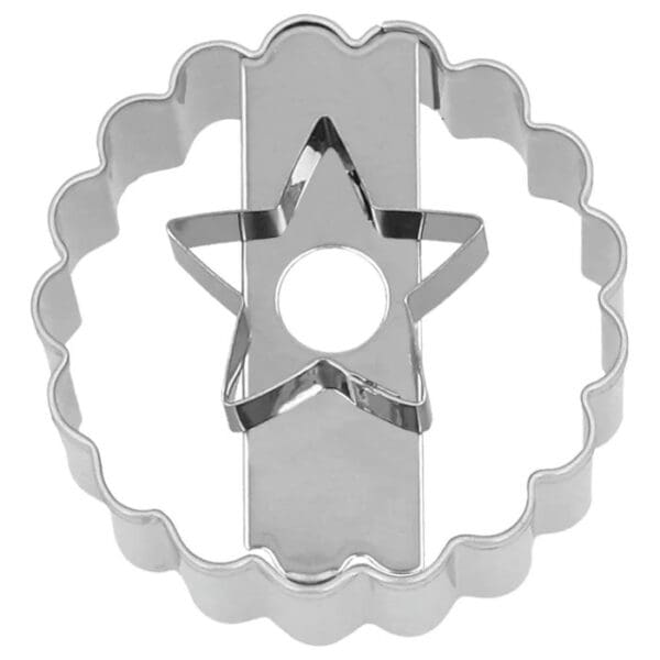 Birkmann - Cookie Cutter Linzer - Star Useable On Both Side W/Bandero - Limolin 