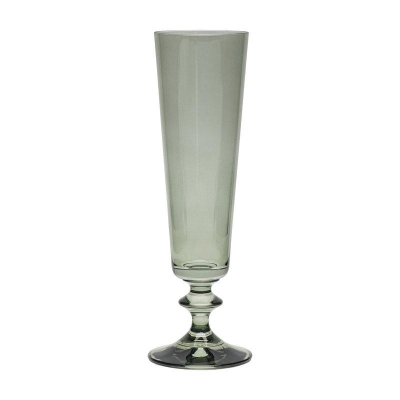 Bohemia Crystal - Bella Champagne flute Laurel Mist - Limolin 