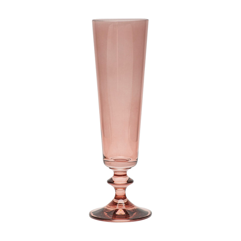 Bohemia Crystal - Bella Champagne flute Sunset Rose - Limolin 