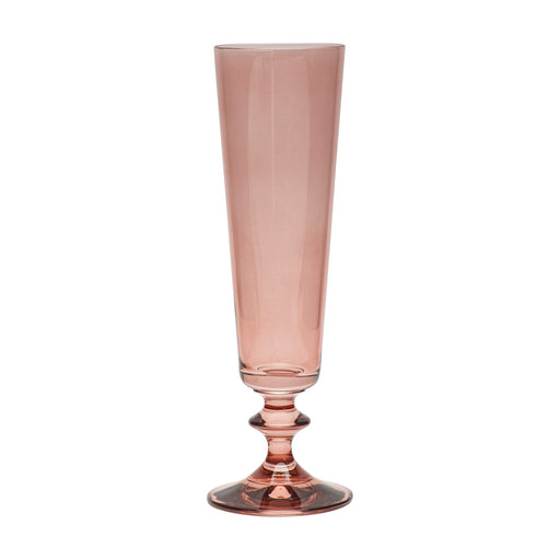 Bohemia Crystal - Bella Champagne flute Sunset Rose - Limolin 