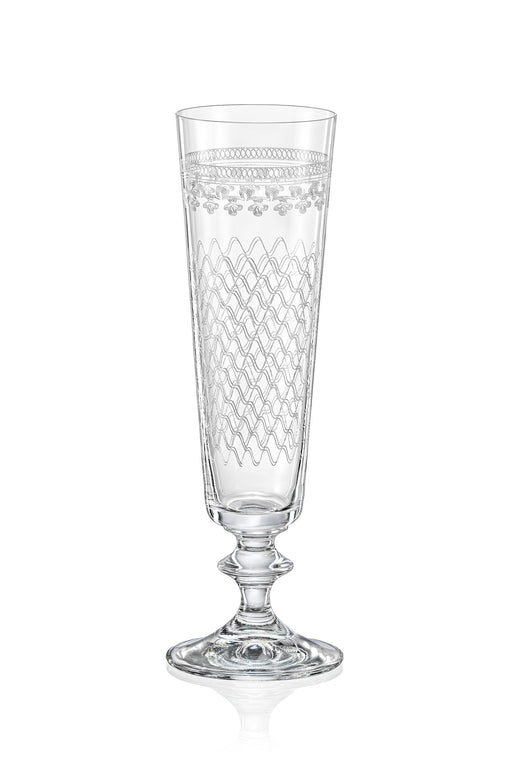 Bohemia Crystal - Bella Karolinka Champagne flute - Limolin 