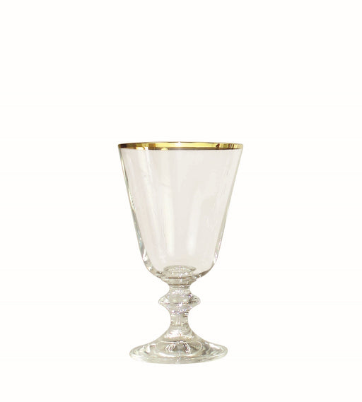 Bohemia Crystal - Bella White Wine Glass with Gold Rim - Limolin 
