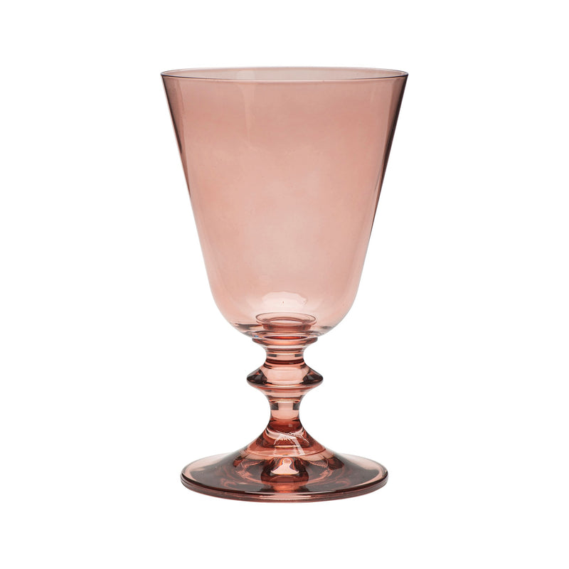 Bohemia Crystal - Bella White Wine glass Sunset Rose - Limolin 