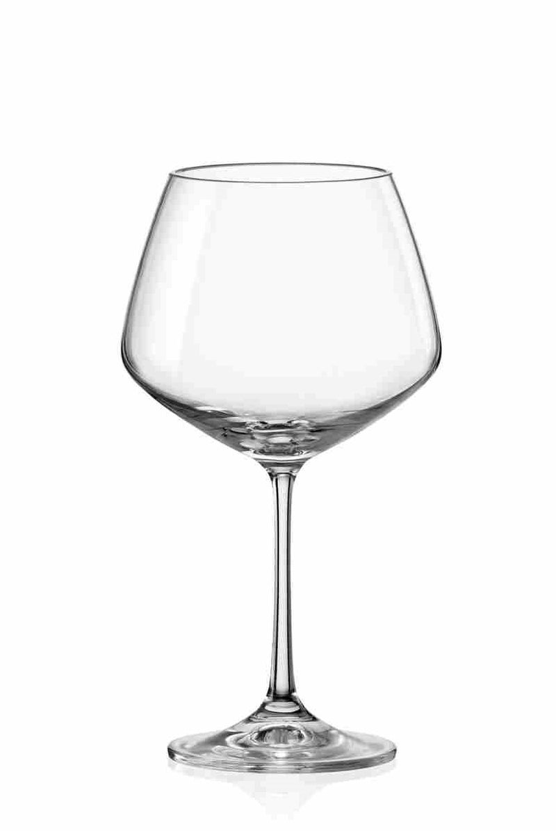 Bohemia Crystal - Giselle Burgundy Wine box/6 - Limolin 