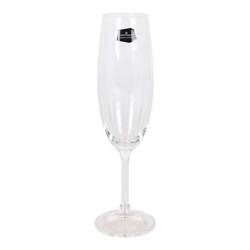 Bohemia Crystal - Lara Champagne Flute (Set of 6) - Limolin 