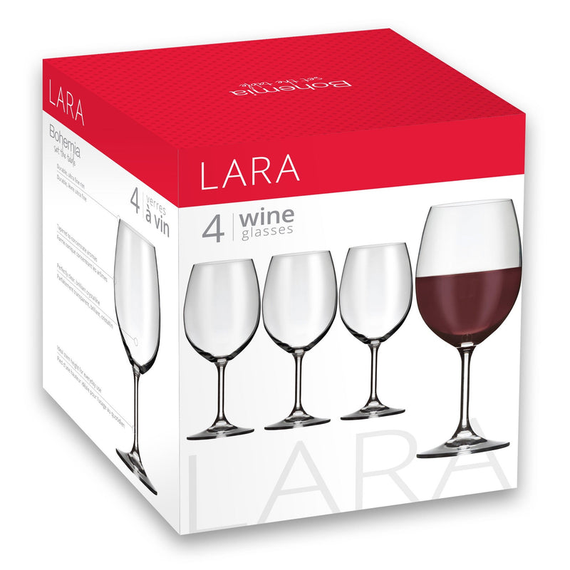 Bohemia Crystal - Lara Red Wine (Set of 4) - Limolin 