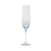 Bohemia Crystal - Lustre Champagne Flute Ceylon Blue - Limolin 