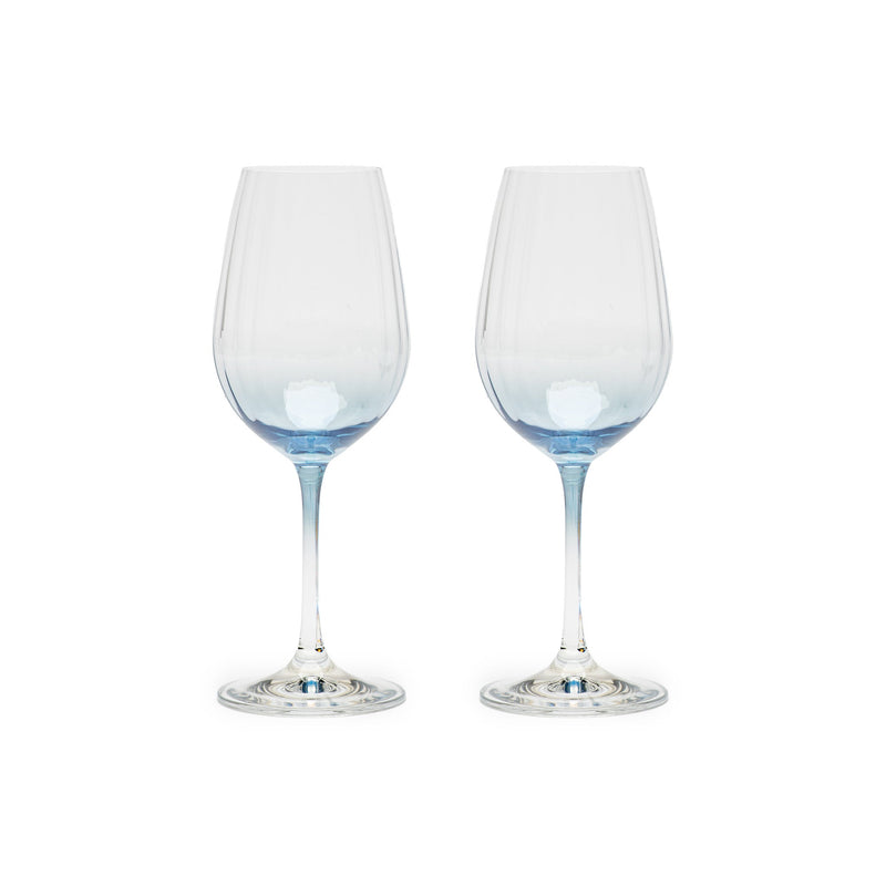 Bohemia Crystal - Lustre Wine Glass 350ml Ceylon Blue - Limolin 
