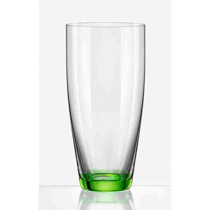 Bohemia Crystal - Rainbow vase green 300mm - Limolin 