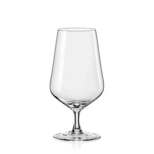 Bohemia Crystal - Sandra Footed Beer/water (Set of 6) - Limolin 