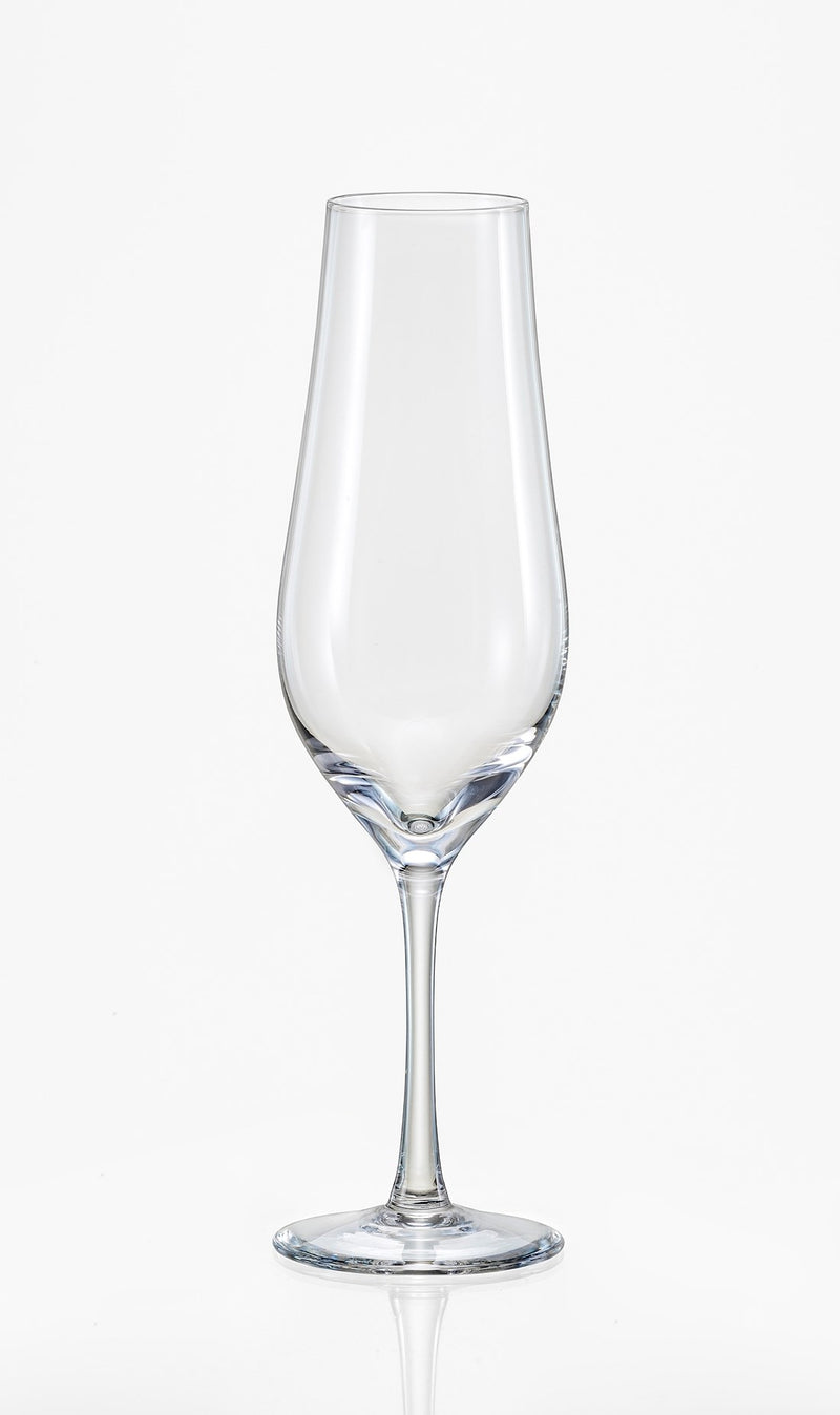 Bohemia Crystal - Tulipa Clear Champagne Flute (Set of 6) - Limolin 