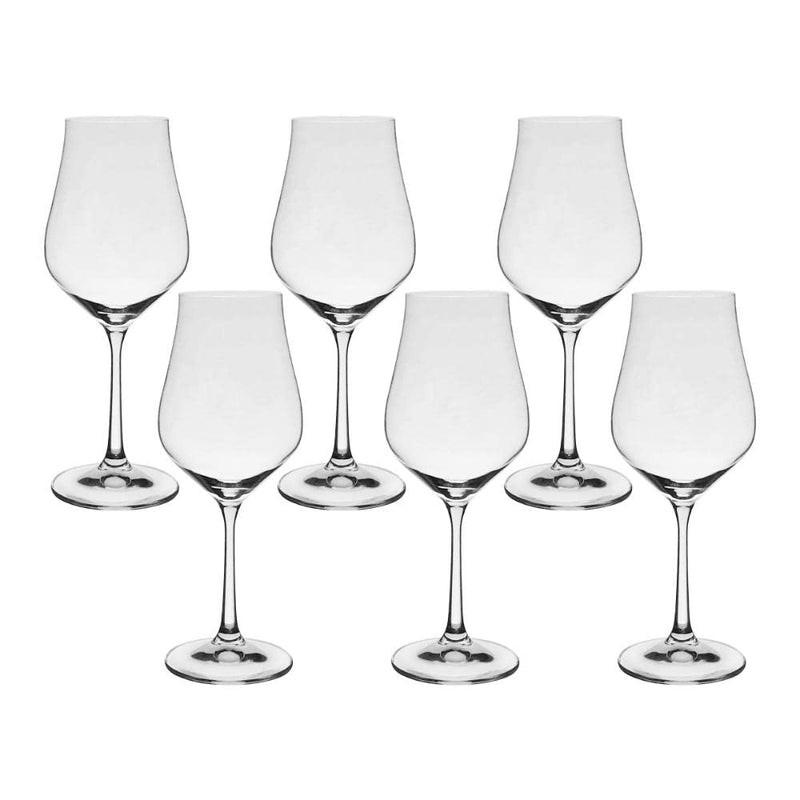 Bohemia Crystal - Tulipa Clear Red Wine (Set of 6) - Limolin 
