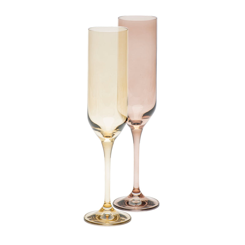 Bohemia Crystal - Umma flute 200ml Wheat - Limolin 