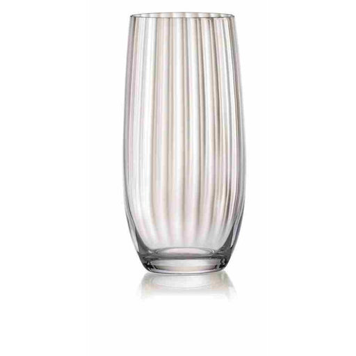 Bohemia Crystal - Waterfall Optic Highball (Set of 6) - Limolin 
