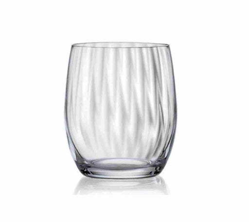 Bohemia Crystal - Waterfall optic OF/stemless (Set of 6) - Limolin 
