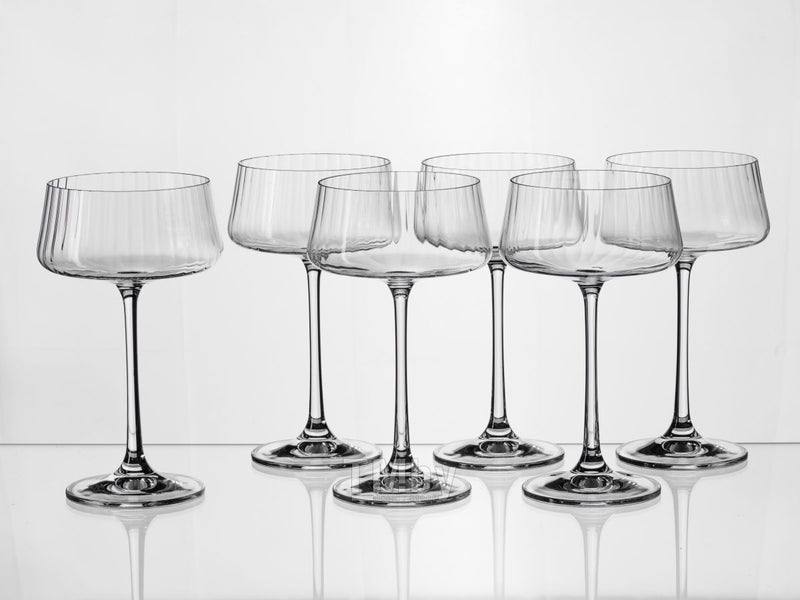 Bohemia Crystal - Xtra Optic Cocktail Coupe - Limolin 