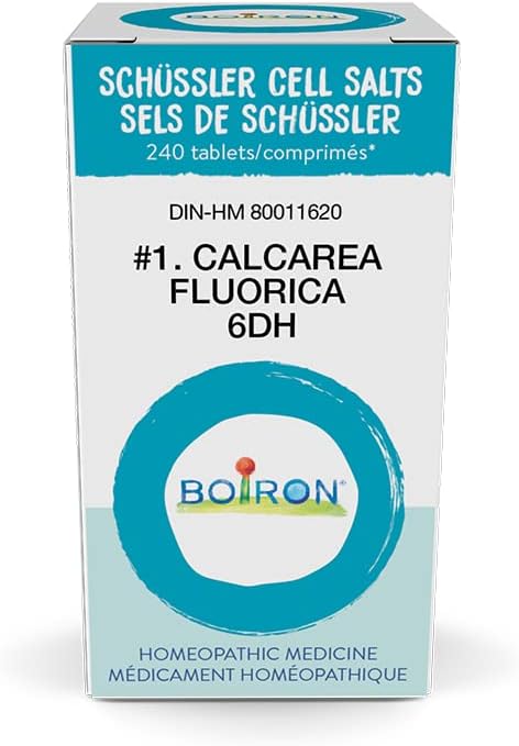 Boiron - #1 Calcarea Fluor 6dh - Limolin 