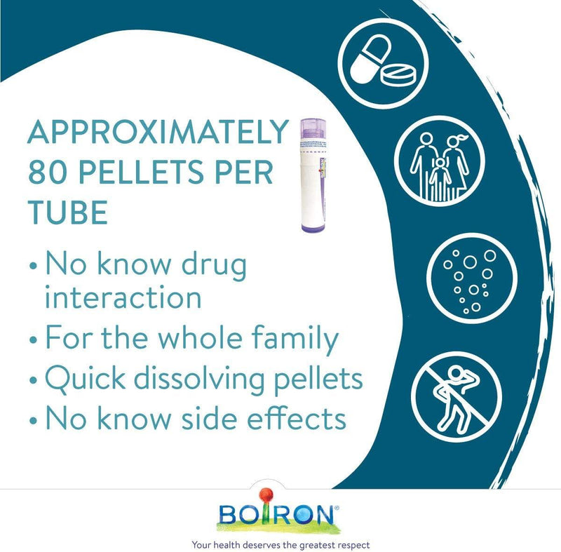 Boiron - Aconitum Napellus 200ch ,1 Tube (80 pellets) - Limolin 