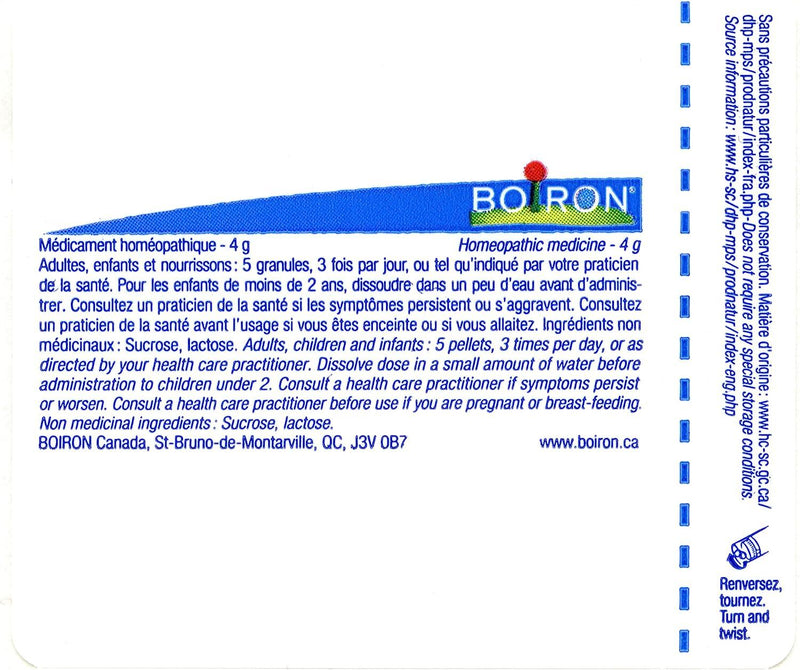 Boiron - Aconitum Napellus 200ch ,1 Tube (80 pellets) - Limolin 