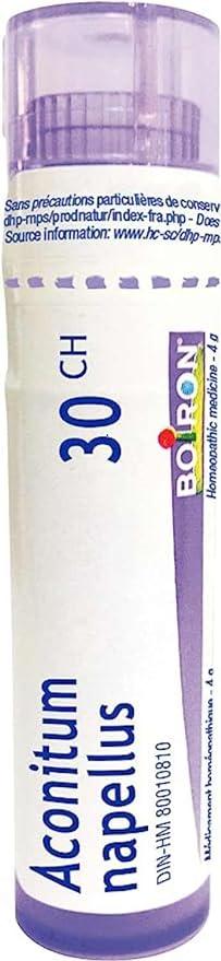 Boiron - Aconitum Napellus 30ch (80 pellets) - Limolin 