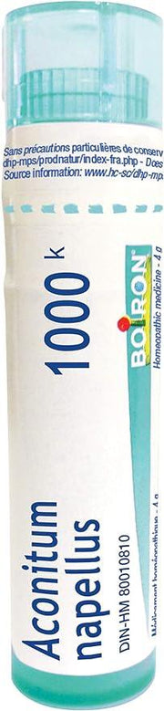 Boiron - Aconitum Nappellus 1M 80Pellets ,80 Pellets - Limolin 