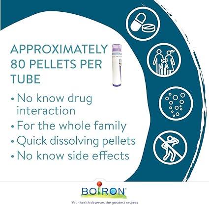 Boiron - Aconitum Nappellus 1M 80Pellets ,80 Pellets - Limolin 
