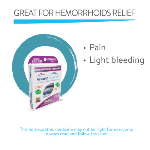 Boiron - Aesculus Compose - 3 Tubes - Limolin 