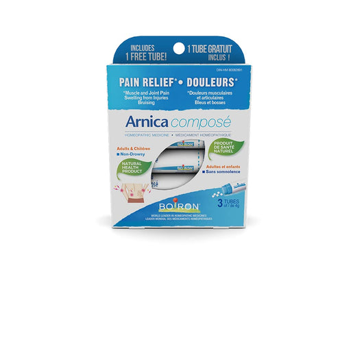 Boiron - Arnica Compose - 3 Tubes - Limolin 
