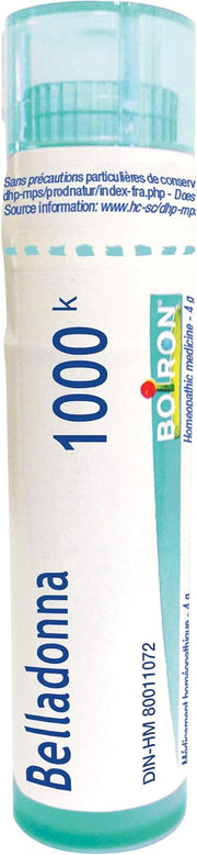 Boiron - Belladonna 1000k Boiron Homeopathic Medicine - Limolin 