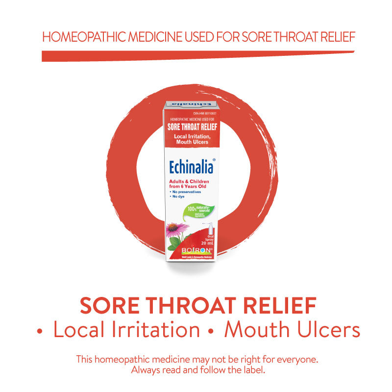 Boiron - Echinalia Sore Throat Spray 20ml - Limolin 