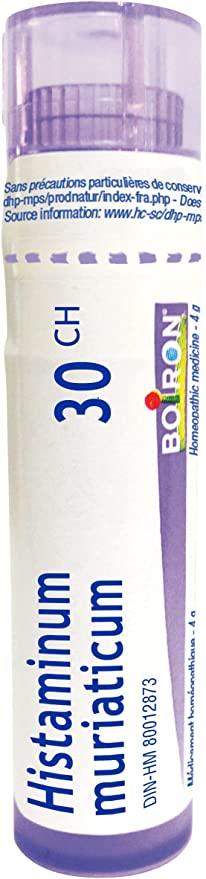 Boiron - Histaminum Muriaticum 30 CH ,ONE Tube (80 pellets) - Limolin 
