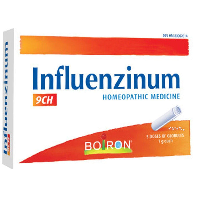 Boiron - Influenzinum 9Ch - 5 Single Dose 1 G Tubes - Limolin 