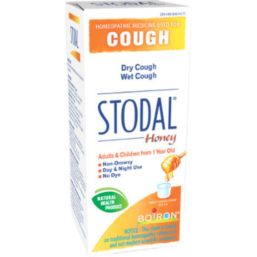 Boiron - Stodal Cough Syrup Honey, 125ML - Limolin 