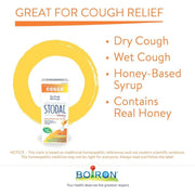 Boiron - Stodal Cough Syrup Honey Adult, 200ML - Limolin 