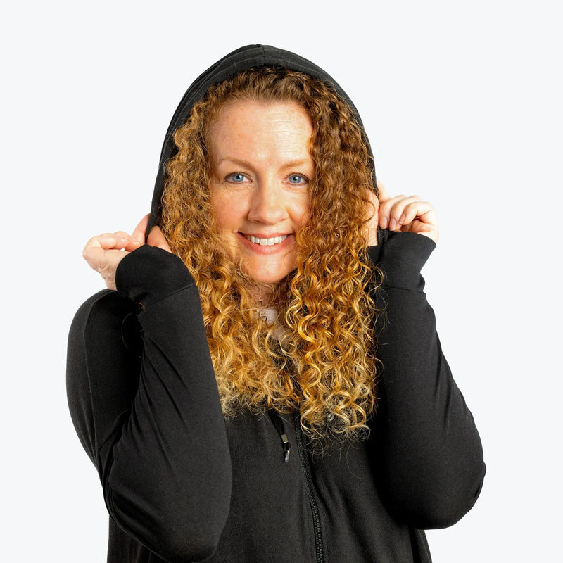 LUG - Bolero Brushed Sweater Knit Zip-Up